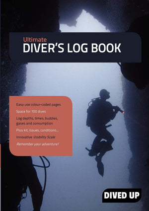 Ultimate Diver's Log Book: (Full colour 100dive diving log book),Used