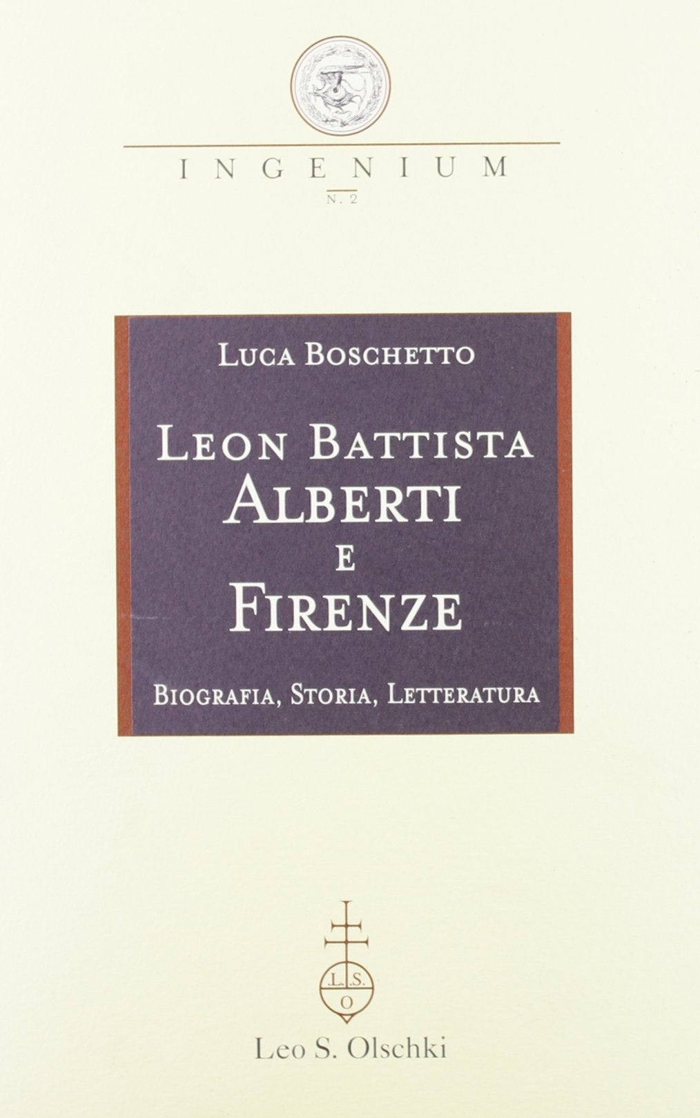 LEON BATTISTA ALBERTI E FIRENZE,Used