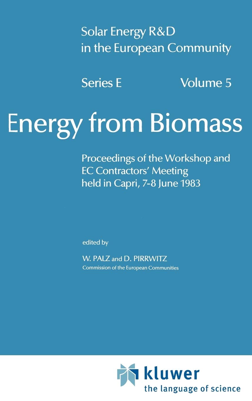 Energy from Biomass (Solar Energy R&D in the Ec Series E:, 5),Used