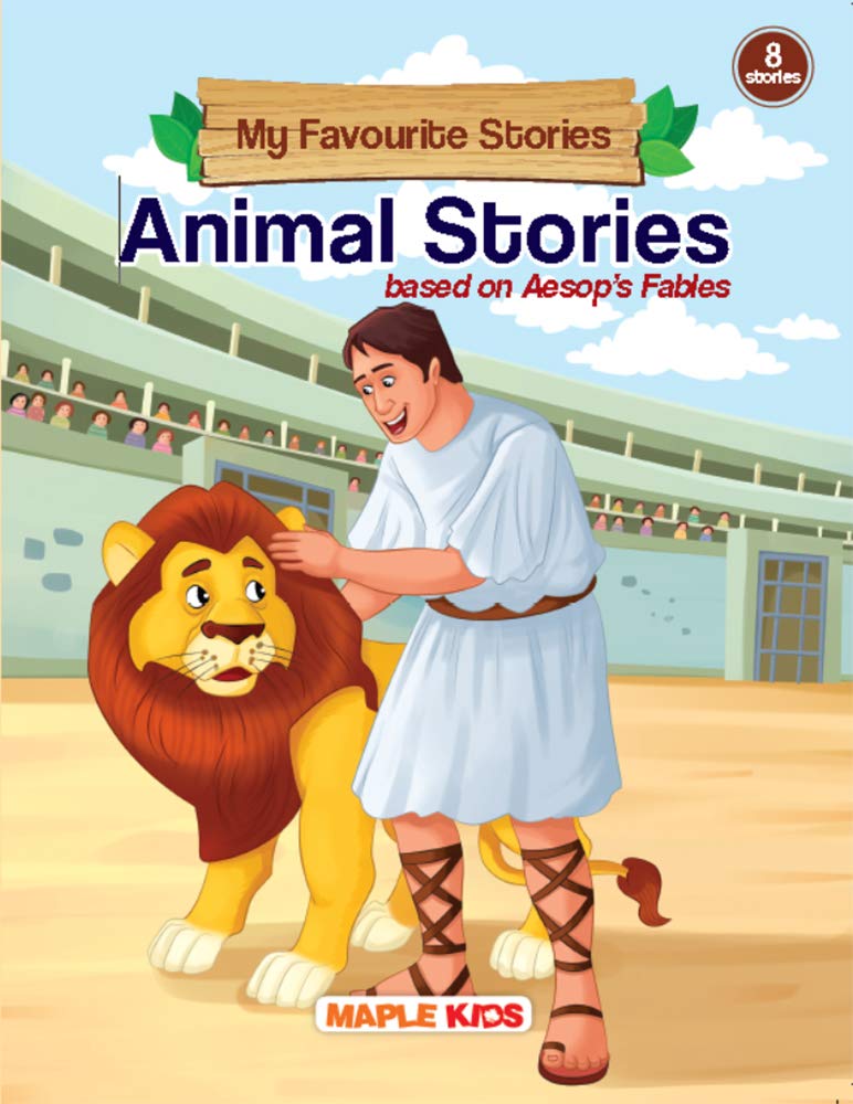 Animal Stories (Illustrated) - My Favourite Stories 8 In 1 - Bedtime Stories - Children Story Book - Book For Kids 3+ Years Old