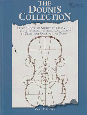 Bf16  The Dounis Collection  Eleven Books Of Studies For The Violin (Violon),Used