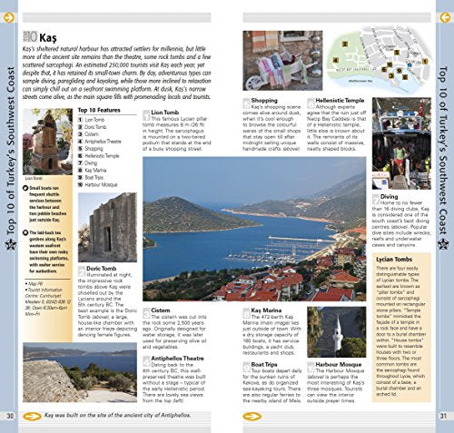 Top 10 Turkey's Southwest Coast (DK Eyewitness Travel Guide),Used