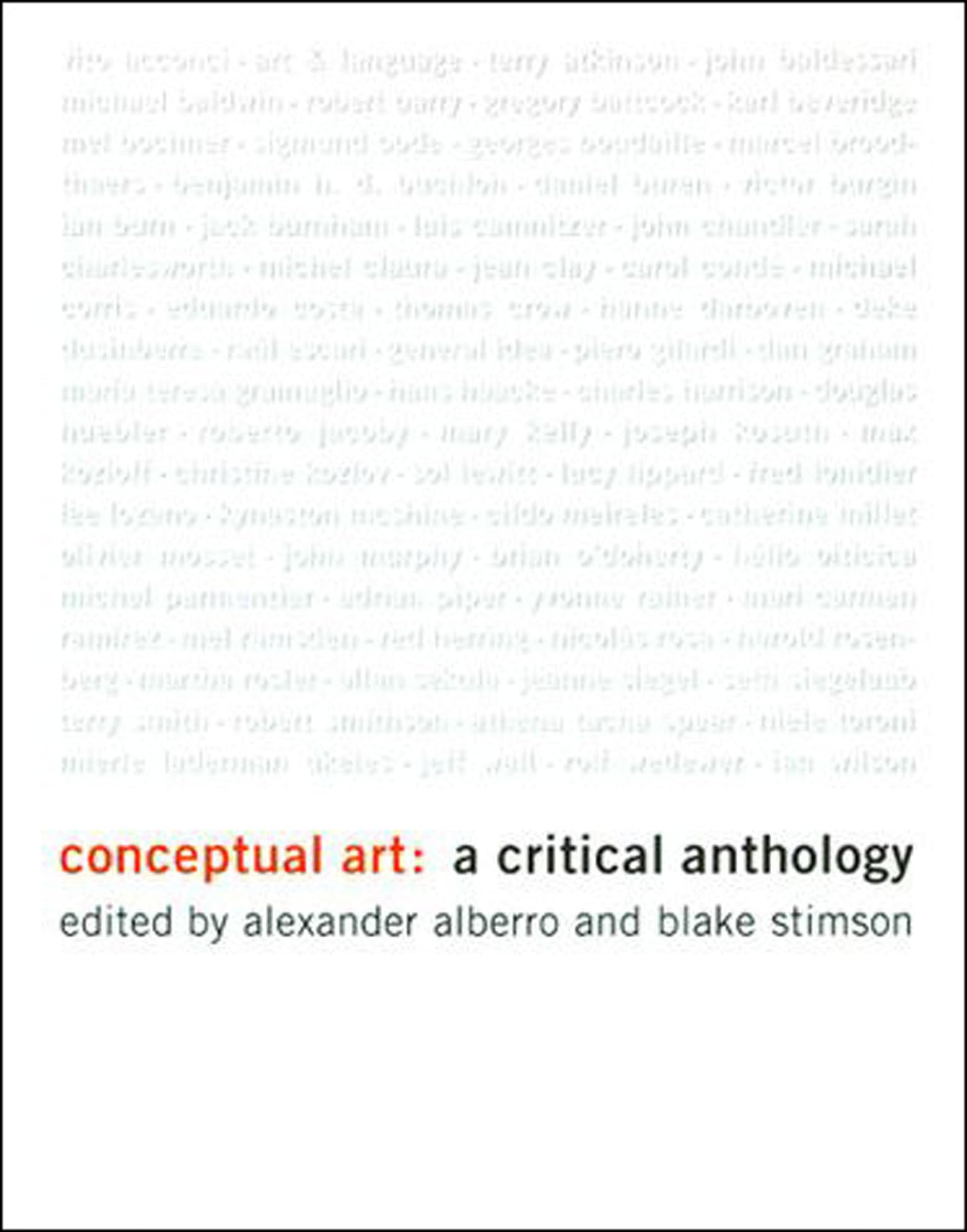 Conceptual Art: A Critical Anthology,Used