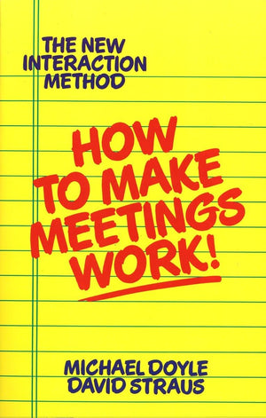 How To Make Meetings Work!
