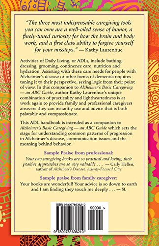 Activities of Daily Living  an ADL Guide for Alzheimer's Care,Used