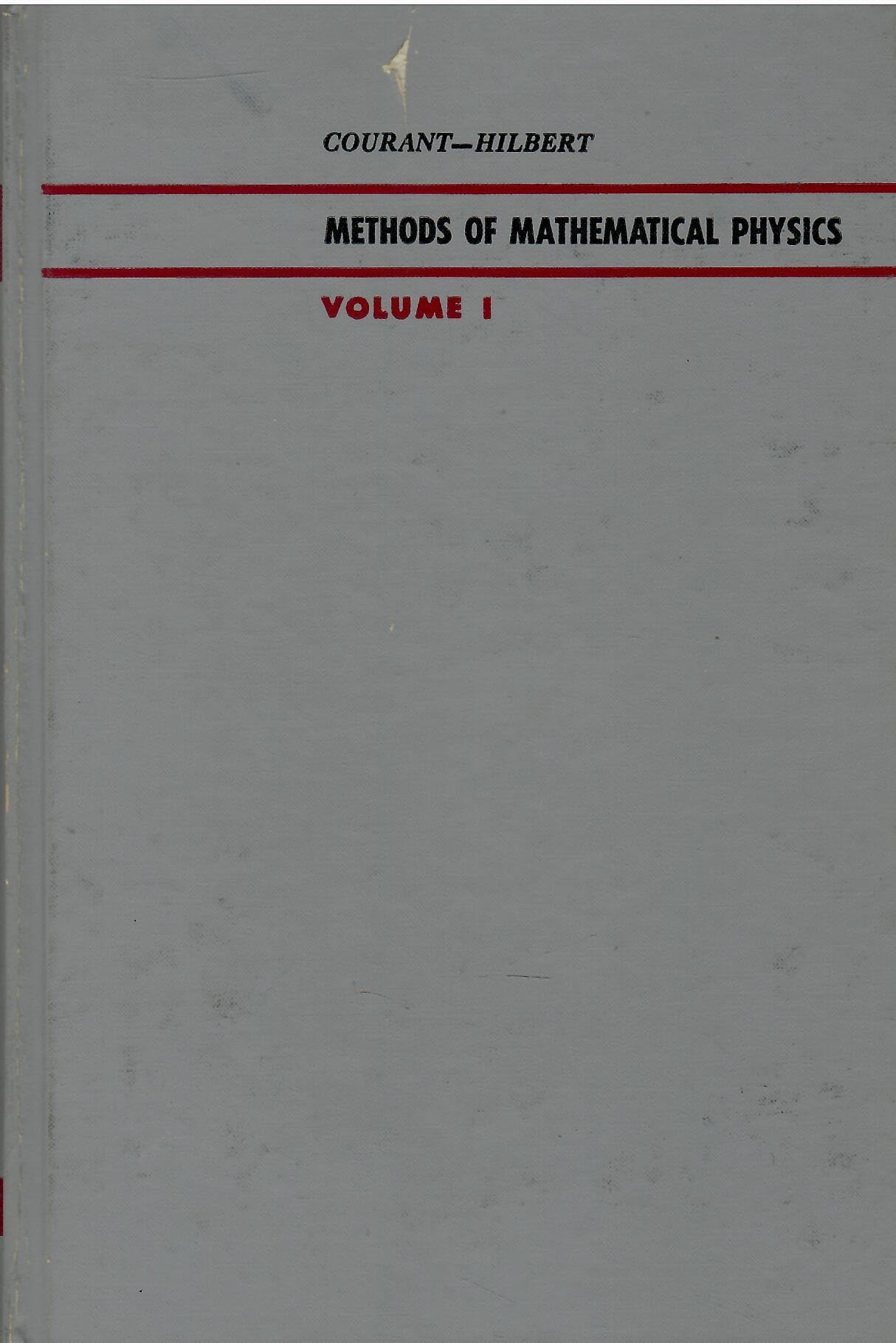 Methods of Mathematical Physics, Vol. 1