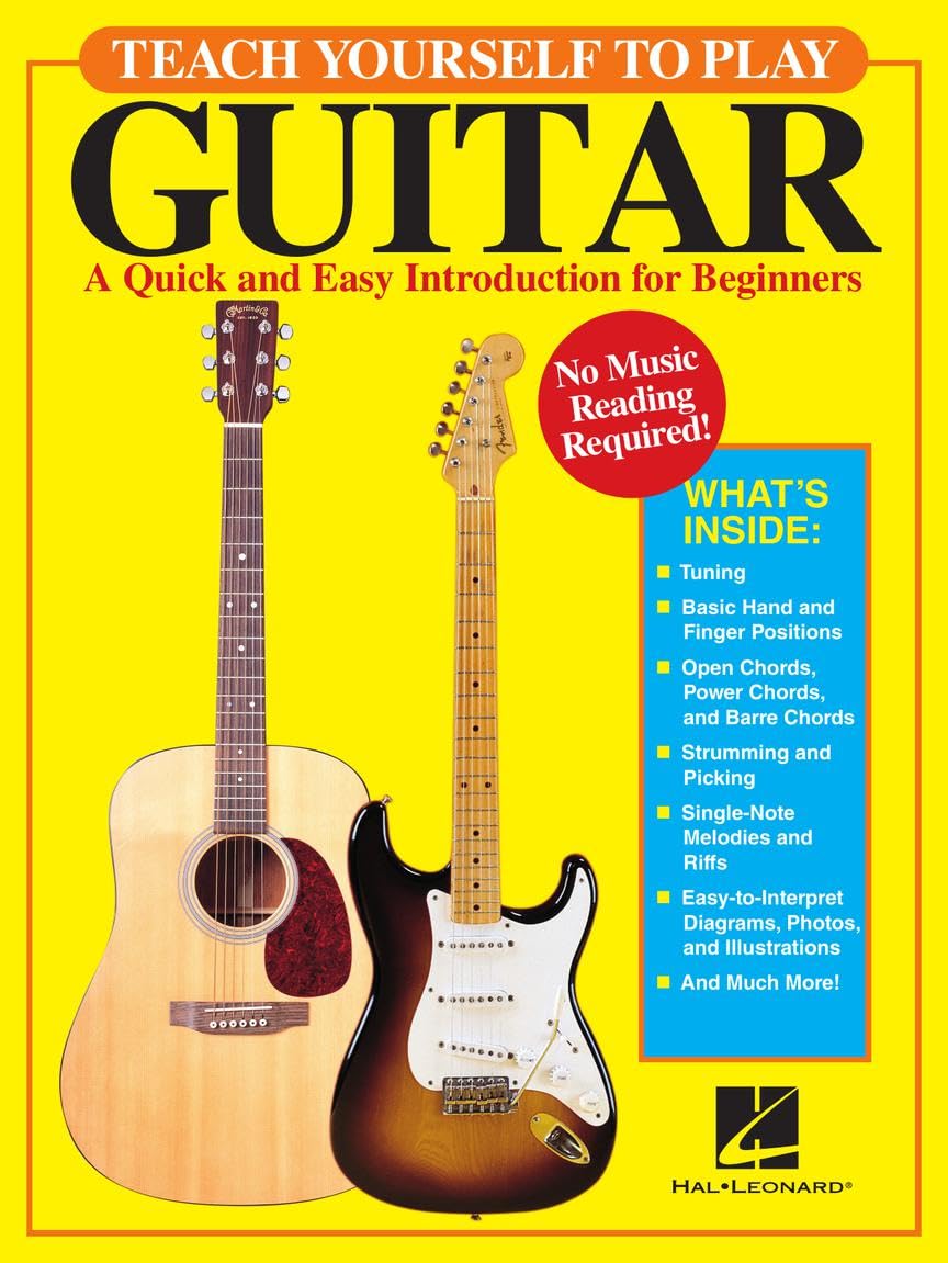 Teach Yourself to Play Guitar: A Quick and Easy Introduction for Beginners,Used