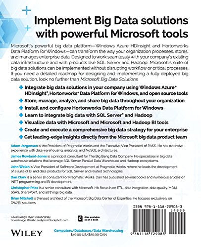 Microsoft Big Data Solutions,Used