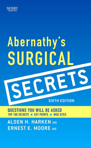 Abernathy'S Surgical Secrets,Used