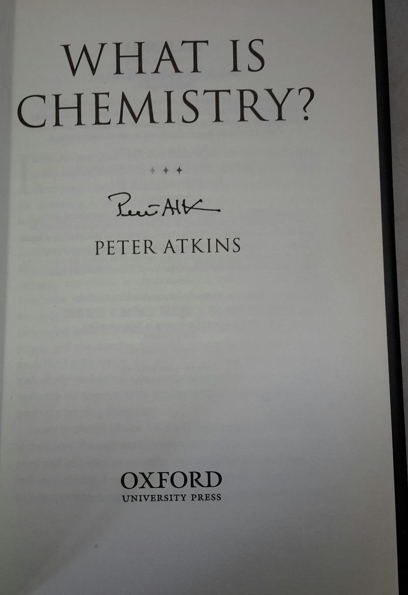 What Is Chemistry?,New