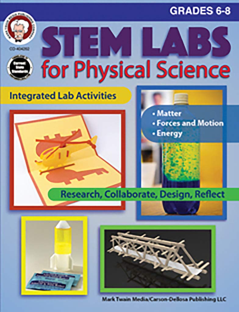 Mark Twain  STEM Labs for Physical Science, Grades 6  8