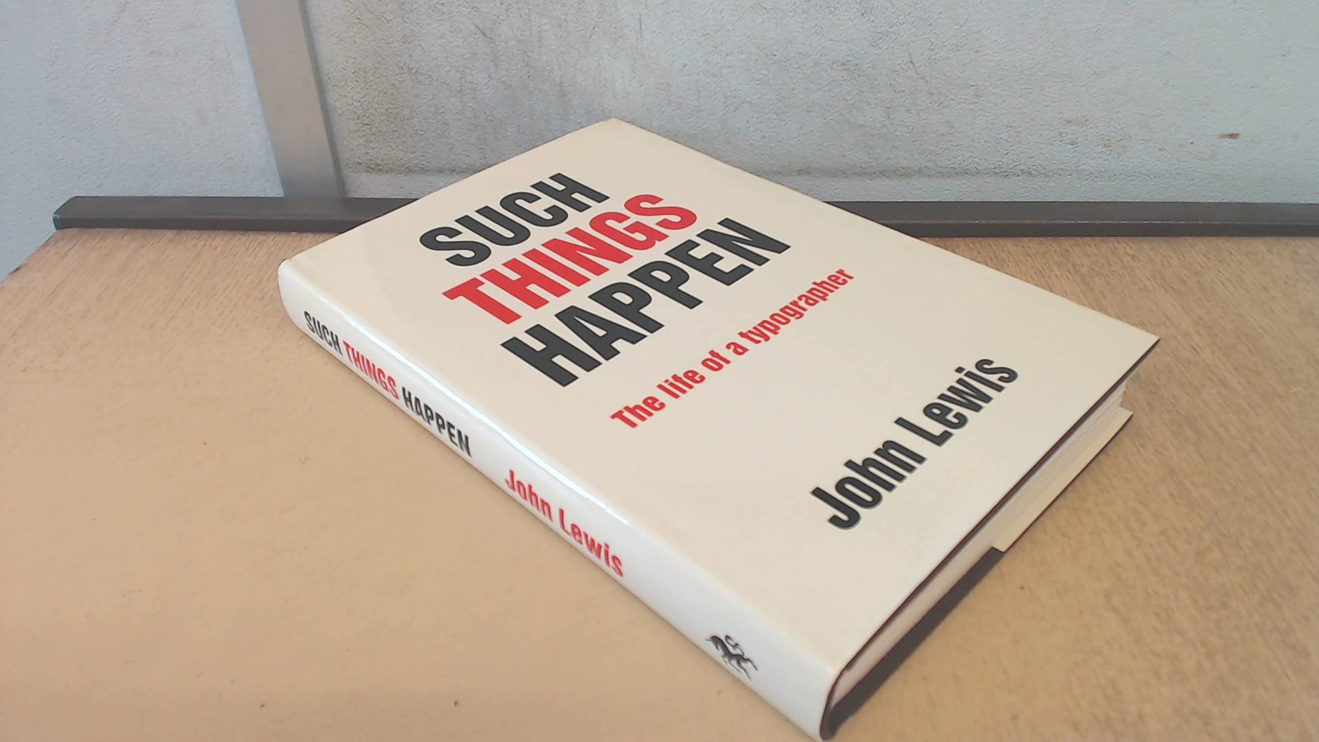 Such things happen: the life of a typographer,Used