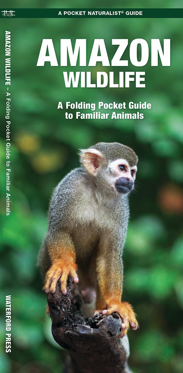 Amazon Wildlife: A Folding Pocket Guide to Familiar Animals (Wildlife and Nature Identification),Used