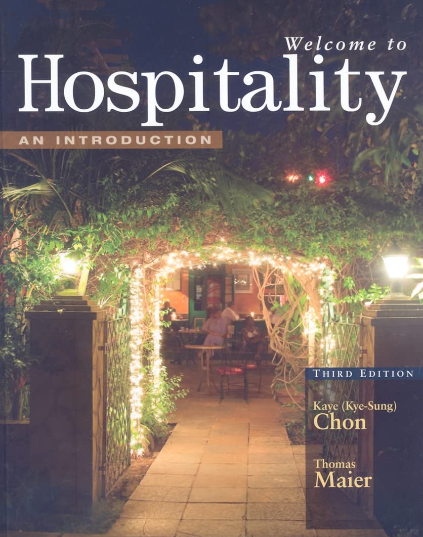 Welcome to Hospitality: An Introduction,Used