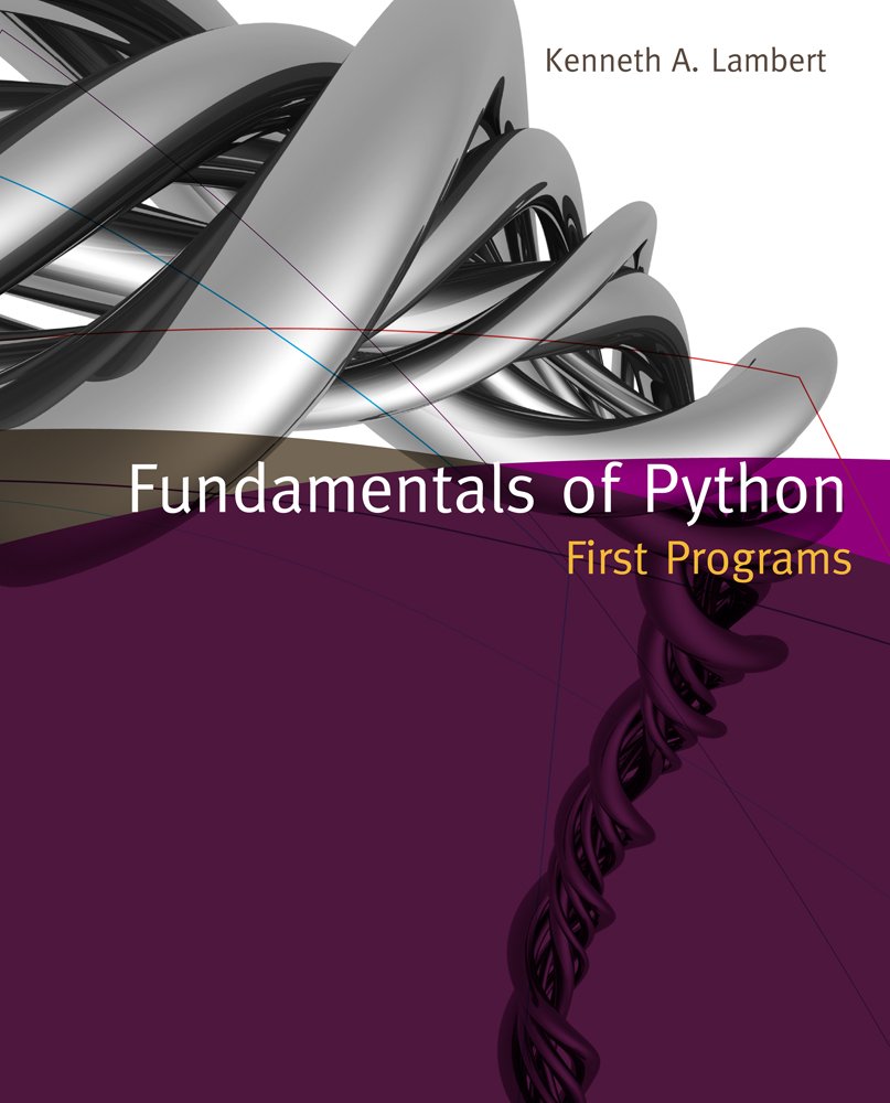 Fundamentals of Python: First Programs,Used