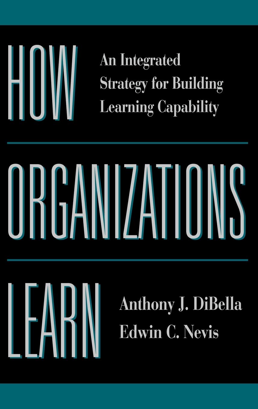 How Organizations Learn: An Integrated Strategy for Building Learning Capability,New