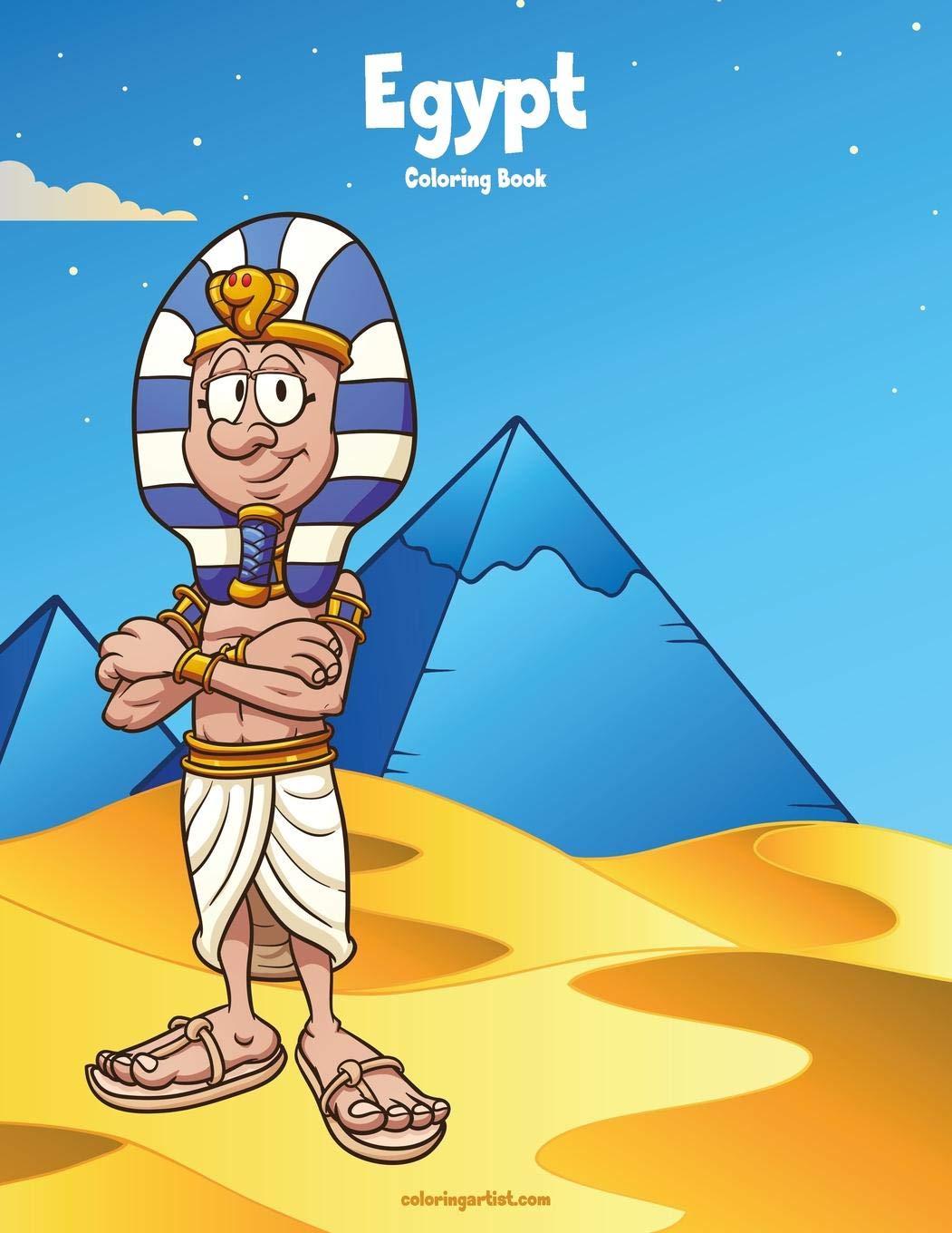 Egypt Coloring Book,Used