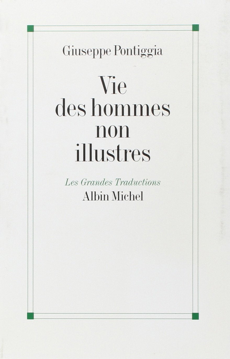 Vie des hommes non illustres,Used