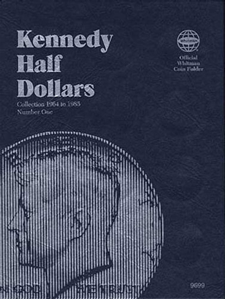 Kennedy Half Dollars Folder 19641985 (Official Whitman Coin Folder),New