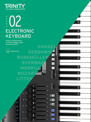 Trinity College London Electronic Keyboard Exam Pieces & Technical Work 20192022: Grade 2,Used