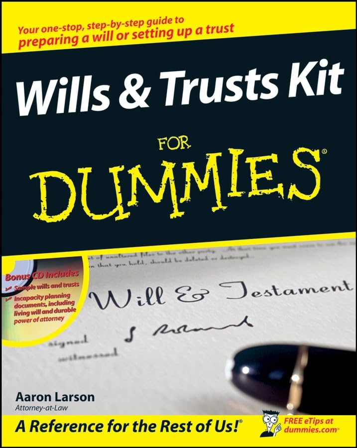 Wills & Trusts Kit For Dummies