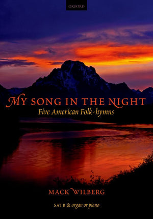 My Song in the Night (Anthology): Five American Folkhymns,Used