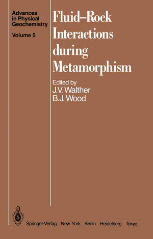 FluidRock Interactions during Metamorphism (Advances in Physical Geochemistry, 5),Used