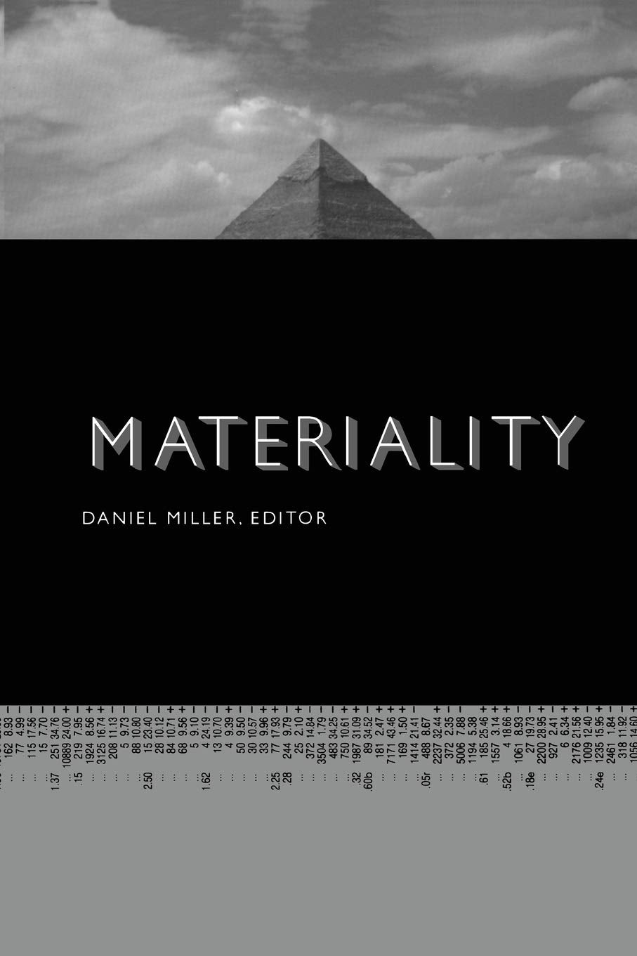 Materiality (Politics, History, And Culture),New