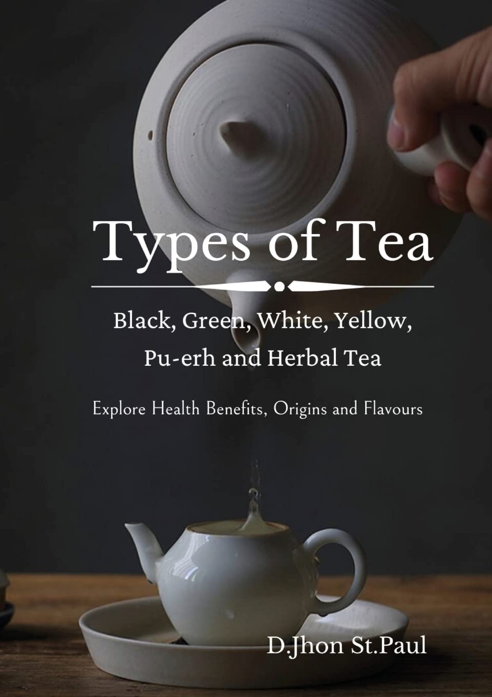 Types of Tea: Black, Green, Yellow, Oolong, White, Puerh and Herbal Tea,Used