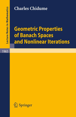 Geometric Properties of Banach Spaces and Nonlinear Iterations (Lecture Notes in Mathematics, 1965),New