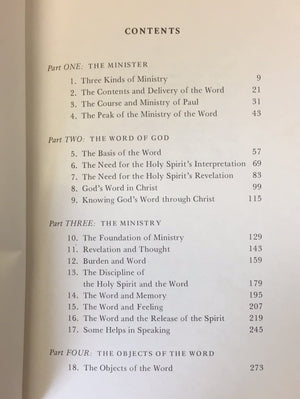 Ministry of Gods Word,Used