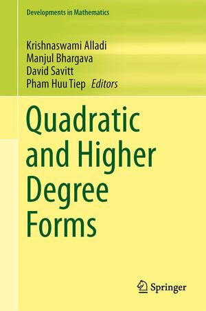 Quadratic and Higher Degree Forms (Developments in Mathematics, 31),Used