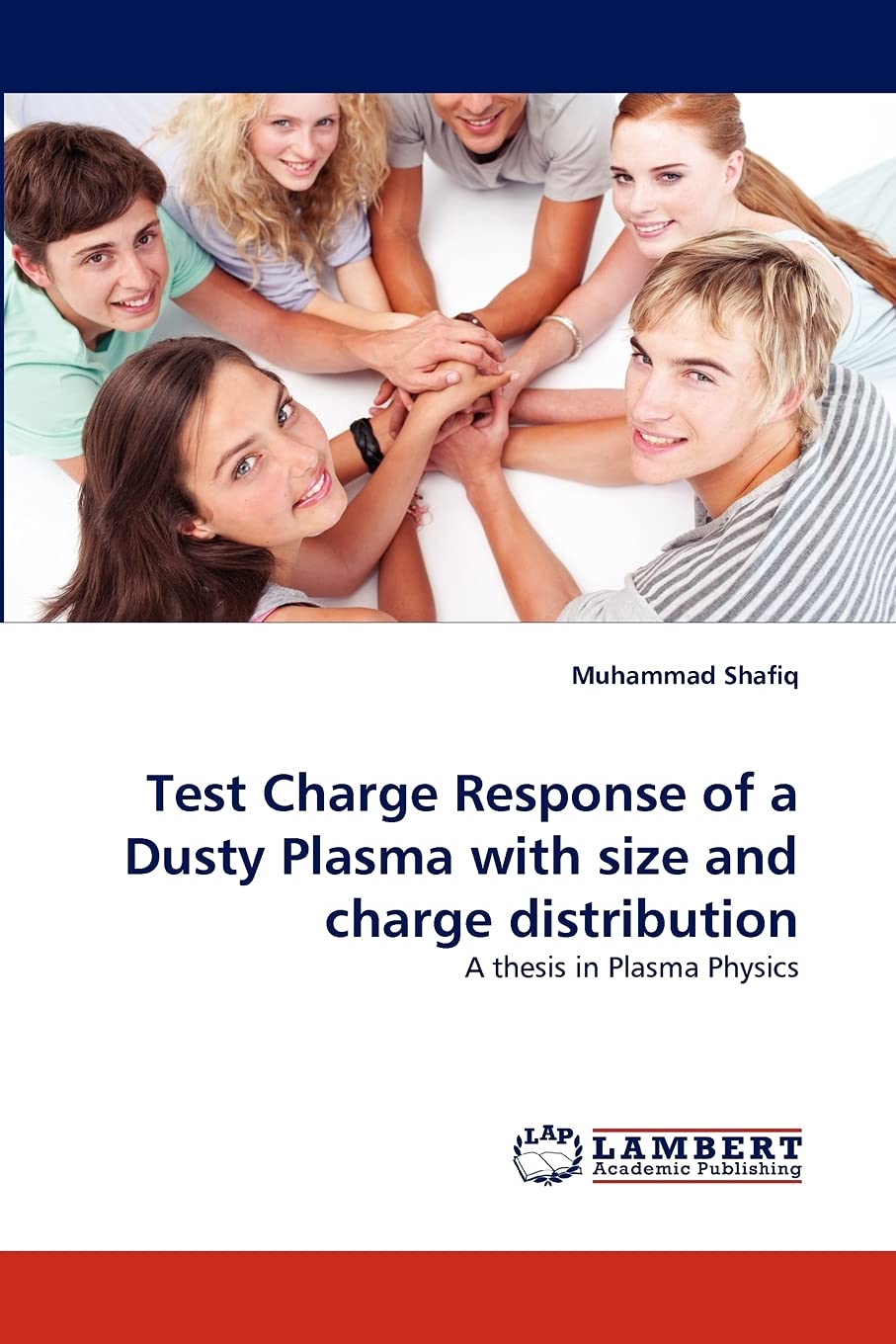 Test Charge Response of a Dusty Plasma with size and charge distribution: A thesis in Plasma Physics,Used