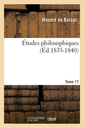 Tudes Philosophiques. Tome 17 (D.18351840) (Philosophie) (French Edition),New