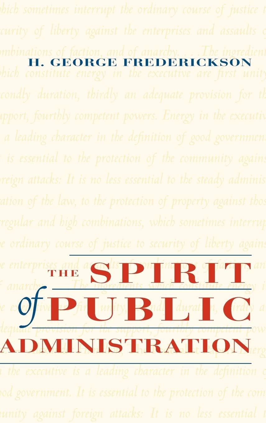 The Spirit of Public Administration,Used
