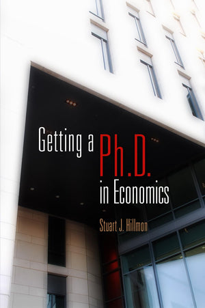 Getting A Phd In Economics,New