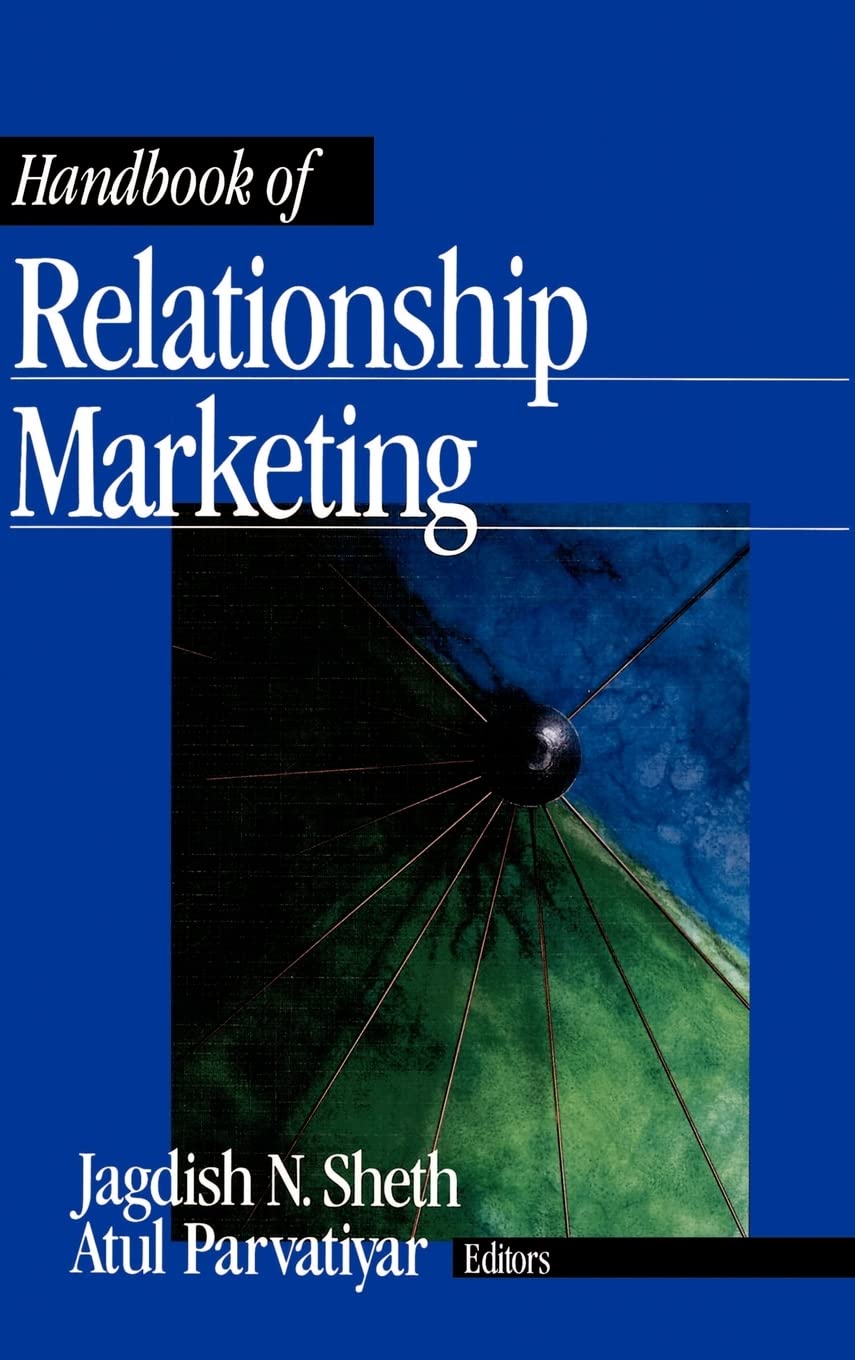 Handbook Of Relationship Marketing,New
