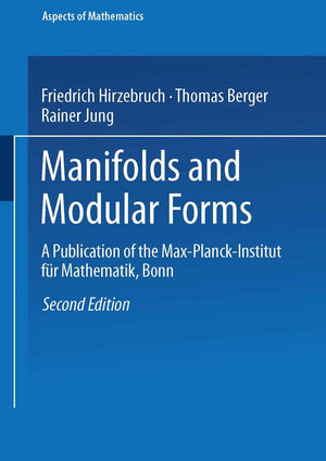 Manifolds and Modular Forms (Aspects of Mathematics, 20),Used