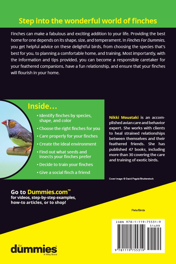 Finches For Dummies,Used