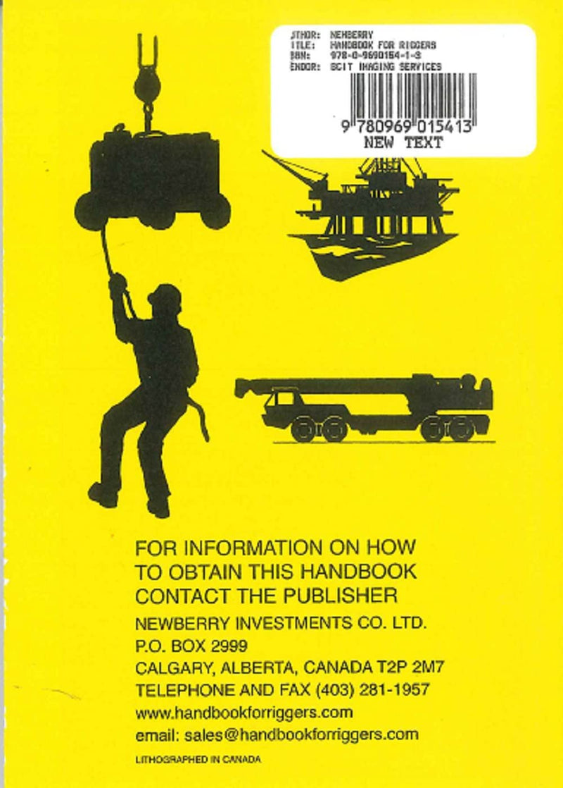 Handbook for Riggers,Used