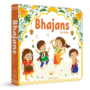 Bhajans For Kids  Illustrated Prayer Book: Bhajans in Three Languages,New