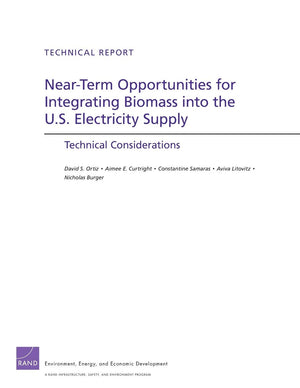 Nearterm Opportunities For Integrating Biomass Into The U.S. Electricity Supply: Technical Considerations (Technical Report),Used