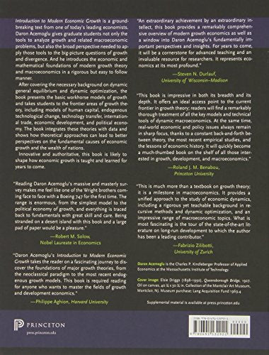 Introduction to Modern Economic Growth,Used