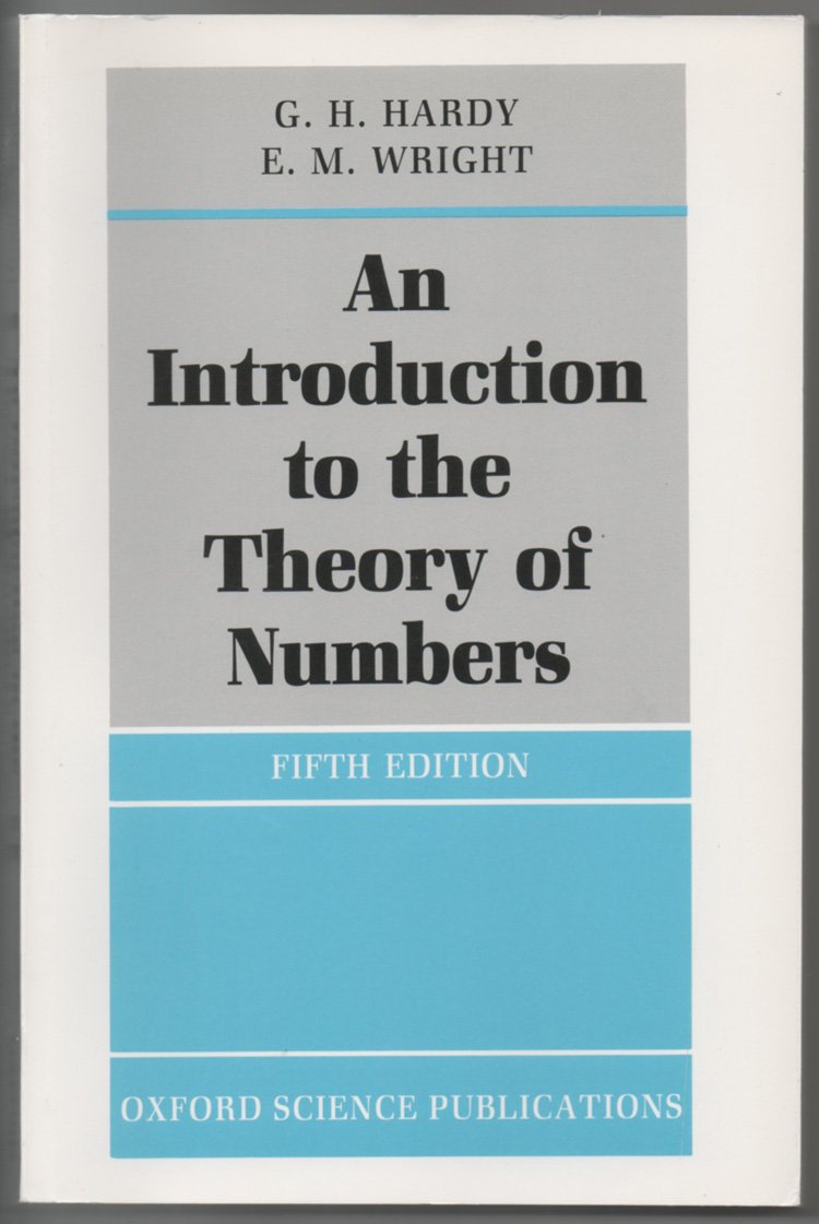 An Introduction To The Theory Of Numbers