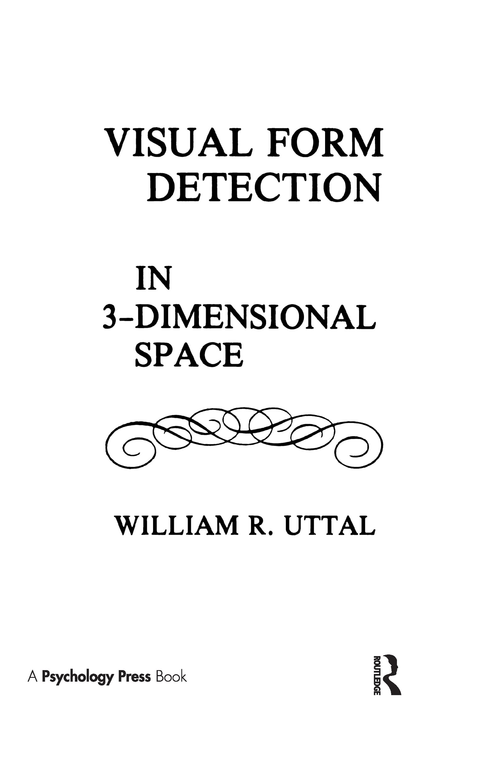 Visual Form Detection in Threedimensional Space (Distinguished Lecture Series),Used