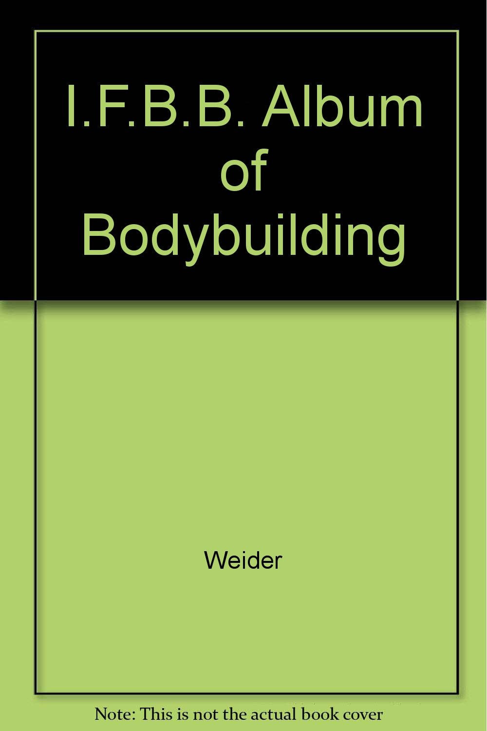 I.F.B.B. Album of Bodybuilding,Used