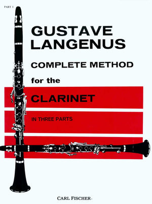 Complete Method for the Clarinet in Three Parts (Part 1),Used