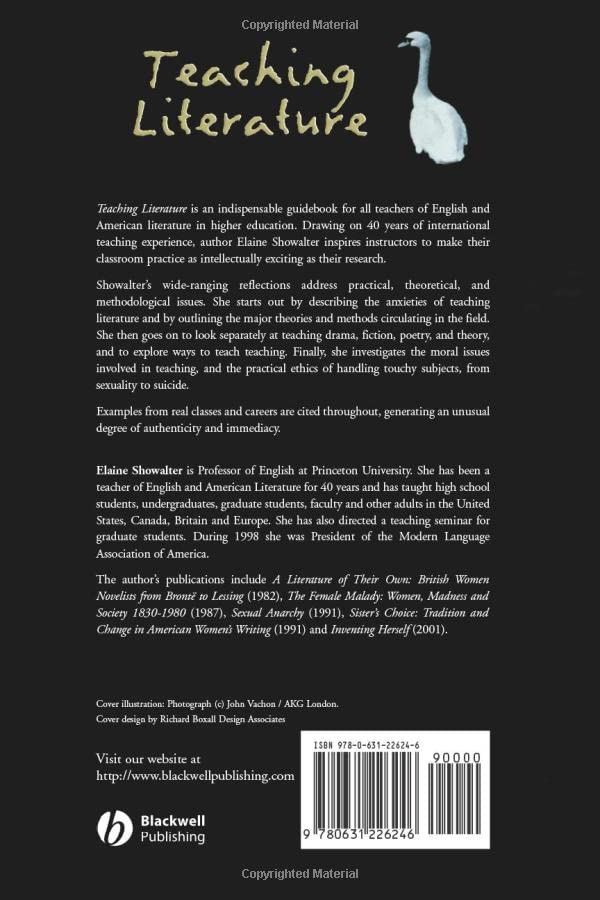 Teaching Literature,Used