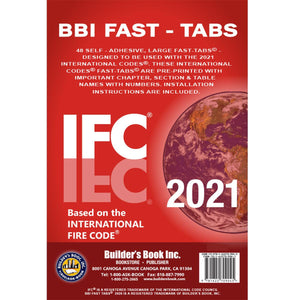 2021 International Fire Code (Ifc) Fast Tabs