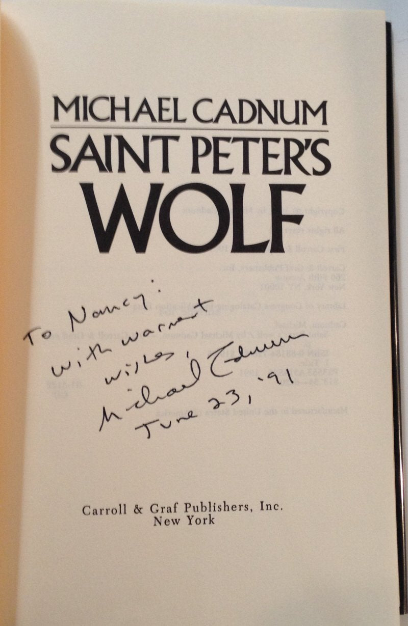 Saint Peter's Wolf,Used